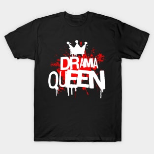 Drama Queen - Street Art Style T-Shirt
